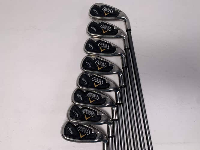 Callaway Fusion Iron Set 4-PW+GW RCH System 75i Regular Graphite Mens RH