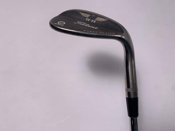 Titleist Vokey Spin Milled SM4 Black Sand Wedge SW 56* 8 Bounce Wedge RH