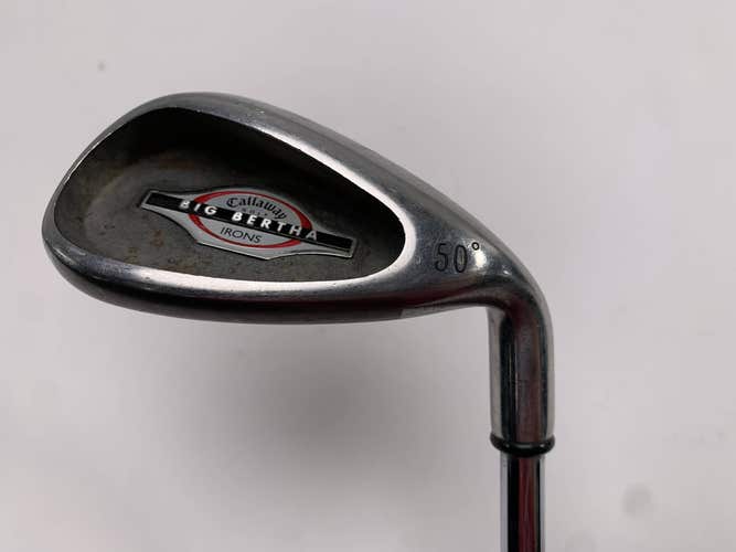 Callaway Big Bertha 2002 Gap Wedge GW 50* Big Bertha Uniflex Steel Mens RH