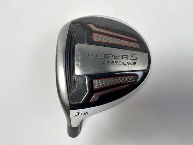 Adams Speedline Super S 3 Fairway Wood 15* HEAD ONLY Mens LH