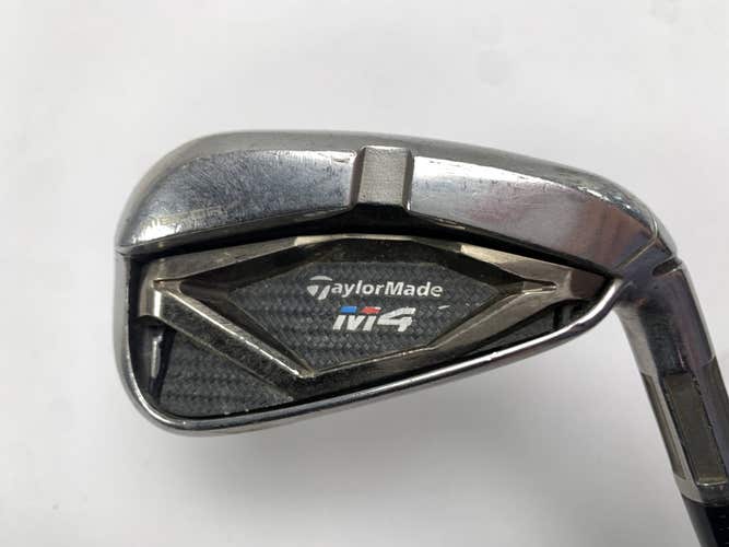 TaylorMade M4 Single 6 Iron KBS Max Regular Steel Mens RH