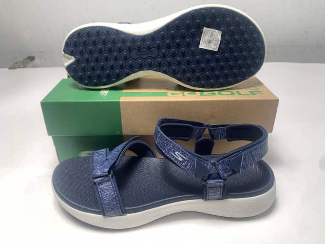 Skechers Go Golf 600 Golf Sandals Blue Women's SZ 10 (17015)