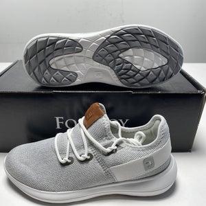 FootJoy Flex Coastal Waterproof Golf Shoes Grey Women's SZ 6 (95750)