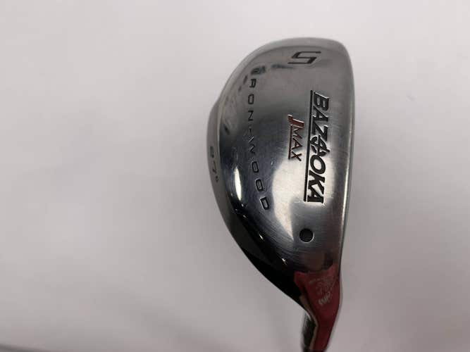 Tour Edge Bazooka Jmax Ironwood Single 5 Iron Aldila NVS - Bazooka 70g Senior RH