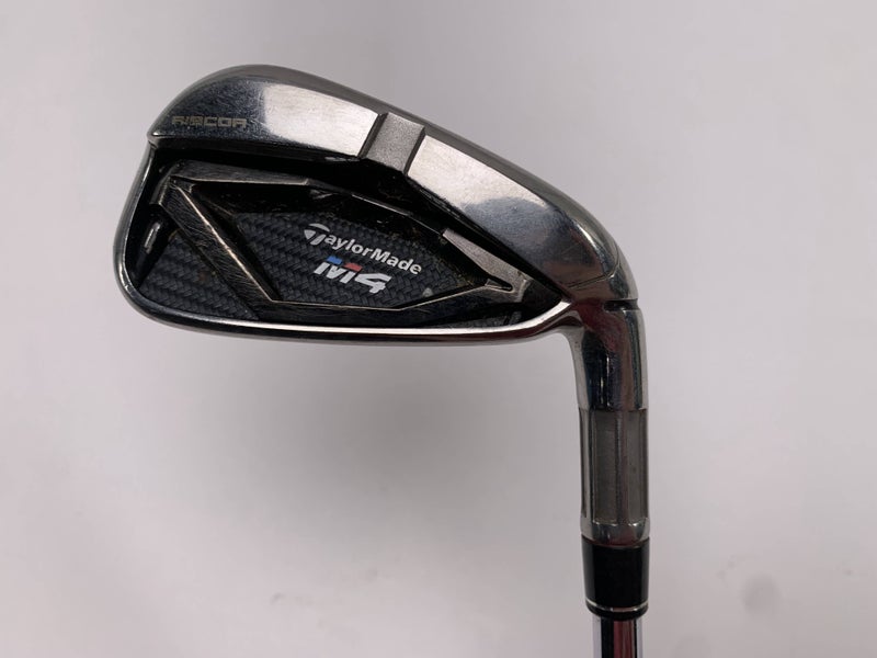 TaylorMade M4 Single 6 Iron KBS Max Atmos 5A 85g Regular Steel Mens RH