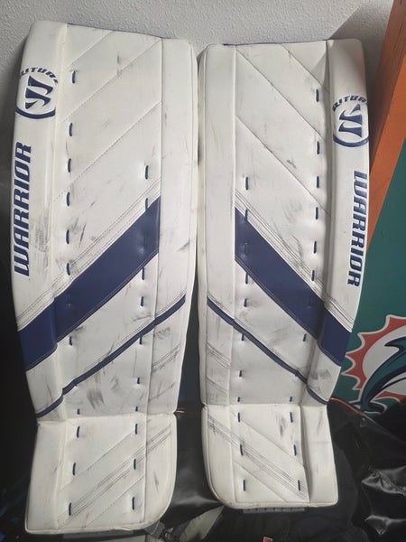 36" 2018 Warrior Ritual G4 Pro Goalie Leg Pads Pro Stock (Used)