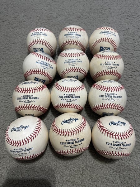 Rawlings Official Major League Baseballs 12 Pack (1 Dozen) (Used)