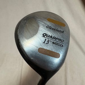 Men's Cleveland quadpro Right Handed Fairway Wood Regular Flex 3 Wood (Used)