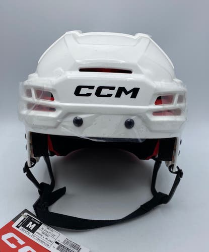 New CCM Tacks 70 Helmet, White, Medium