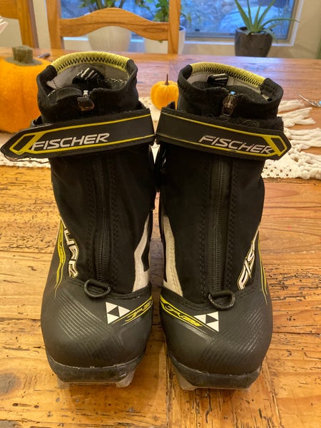 Skate Size 3.0 Fischer Jr Combi Cross Country Ski Boots (Used)
