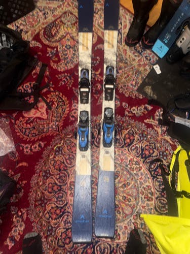 Men's 2024 All Mountain 172 cm Dynastar M-Cross Skis With Bindings Max Din 11 (Used)