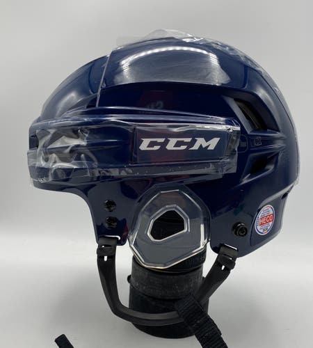 NEW CCM Tacks 910 Helmet, Navy, Medium