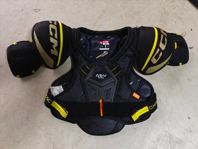 Large Youth CCM Tacks AS-V Pro Shoulder Pads (Used)