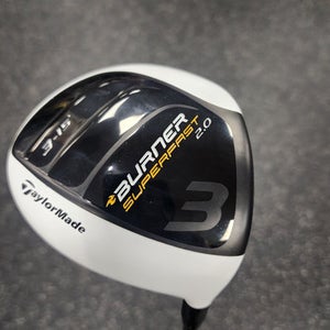 Used Taylormade BURNER SUPERFAST 2.0 Mens Fairway Wood RH 3 Wood 11849-S000034068