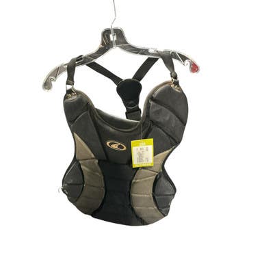 Used Champro BLACK CATCHER CHEST GUARD Catchers Chest Protector Black Youth 11834-S000016849