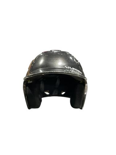 Used BoomBah BLK HELMET Batting Helmet w/Mask Black One Size 11834-S000028679