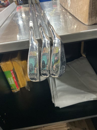 Used Warrior WEDGE SET 3PC Mens Package Set RH Grey 4 Piece 11834-S000043358