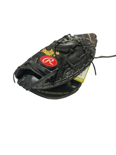 Used Rawlings HEART OF THE HIDE CATCHERS MITT BB/SB Catchers RH Throw Black 34" 11834-S000043362