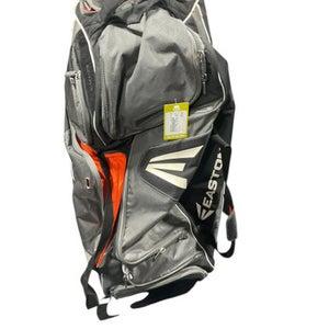 Used Easton GREY CATCHERS BAG BB/SB Player Wheeled Bag Grey 11834-S000043366