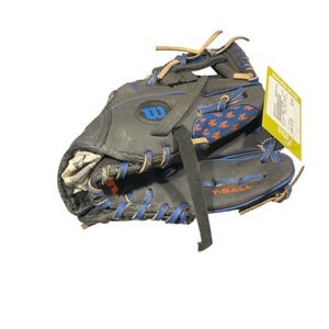 Used Wilson TBALL METS GLOVE BB/SB Glove T-ball Black 10" 11834-S000043387
