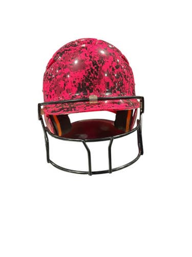 Used Schutt SCHUTT SB HELMET PINK Batting Helmet w/Mask Pink One Size 11834-S000043389
