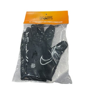 Used Nike VAPOR FB GLOVES FB Gloves Black LG 11834-S000043397
