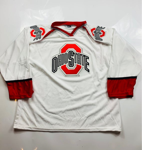 Ohio State Hockey  White XL Jersey