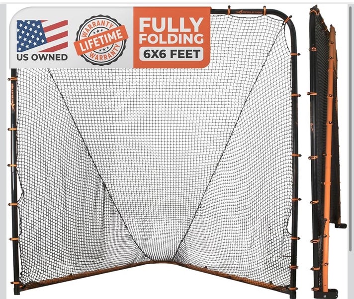 Brand new 6x6 Alceletiqs Lacrosse Foldable Cage