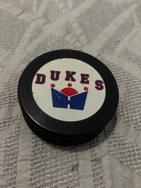 Hamilton Dukes OHL Vintage Hockey Puck