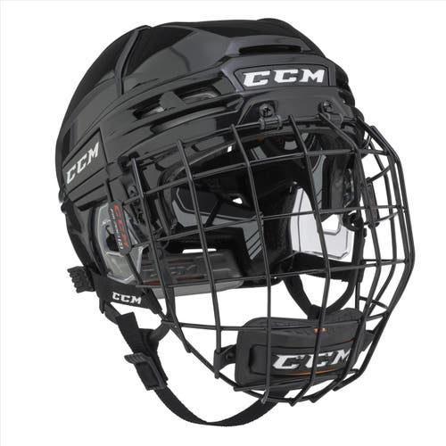 NEW CCM Tacks 910 Helmet Combo, Black, Medium