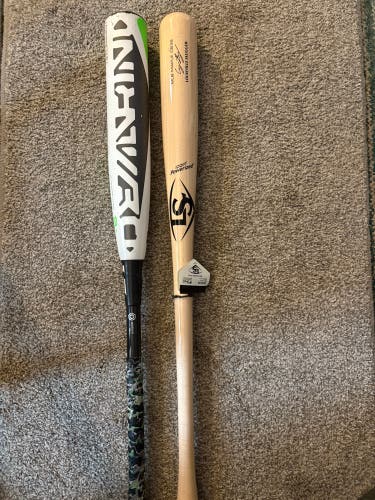 2017 DeMarini CF Zen Composite USSSA Certified Bat (-5) 26 oz 31" and cb35 model LS prime 31inch