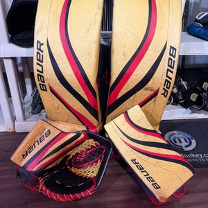 34" Bauer Supreme Shadow Regular Goalie Full Set (Used)