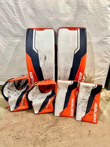 Bauer Shadow Full Right 36+1 pro stock Goalie Full Set