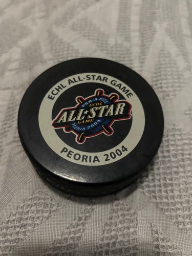 2004 ECHL All Star Game Hockey Puck Peoria Illinois
