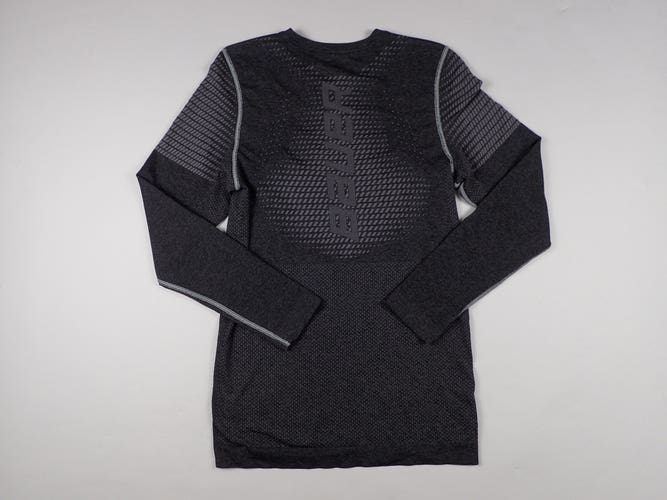 Bauer Pro Stock Mens Elite Seamless Base Layer Top Senior Med/Large Grey