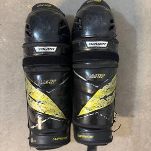 Junior Bauer Supreme Ultrasonic 13" Shin Pads (Used)