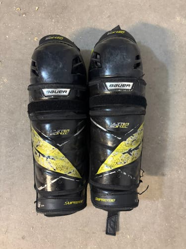 Junior Bauer Supreme Ultrasonic 13" Shin Pads (Used)