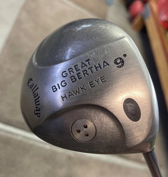 Men's Callaway Big Bertha Hawk Eye Right Handed Driver Regular Flex 9 Loft (Used)