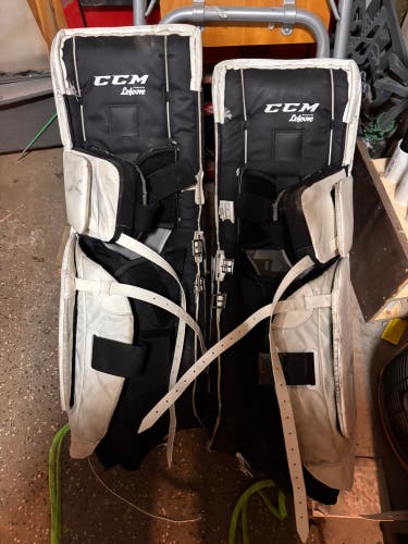 34" CCM Extreme Flex E3.5 Goalie Leg Pads (Used)