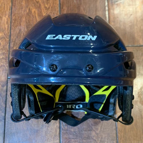 Navy Blue Easton E700 Pro Stock New York Rangers Medium *Rare - Read Full Description*
