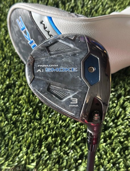 RH Callaway Paradym Ai Smoke Max 3 Wood 15* Tensei AV 65g Regular R Flex HC