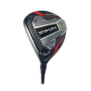 LH TaylorMade Stealth Plus+ 19* 5 Fairway Wood Hzrdus RDX Smoke 75g X Flex