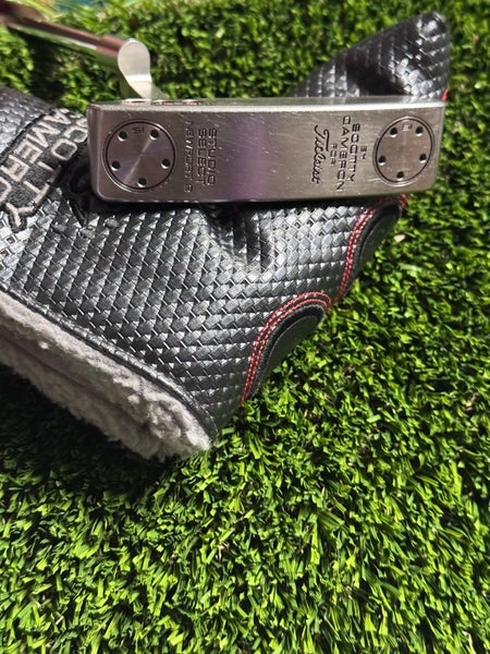 Left Handed Scotty Cameron Studio Select Newport 2 Putter 34" Nice! W Head Cover