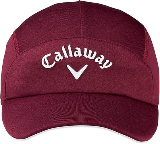 Callaway CG High Tail Winter Cap (Wine, Adjustable) Golf Hat 2023 NEW