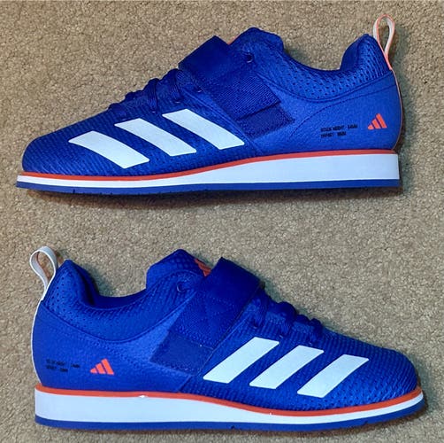 Adidas Powerlift 5 Weightlifting Shoes ‘Lucid Blue’- Size Men’s US 8.5, Women’s US 9.5