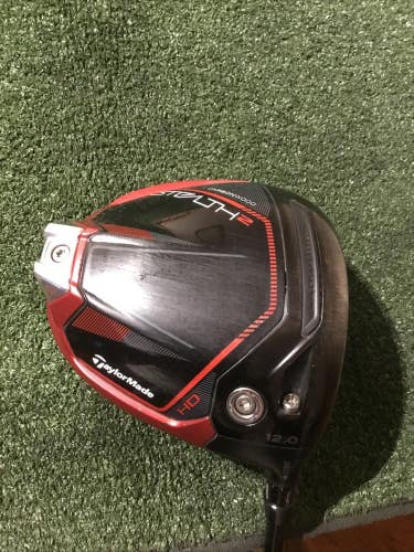 Taylormade Stealth2 HD 12* Driver Stiff HZRDUS Smoke RDX 60g Graphite Shaft