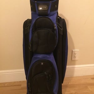 RJ Golf Cart Bag with 14-way Dividers & Rain Cover