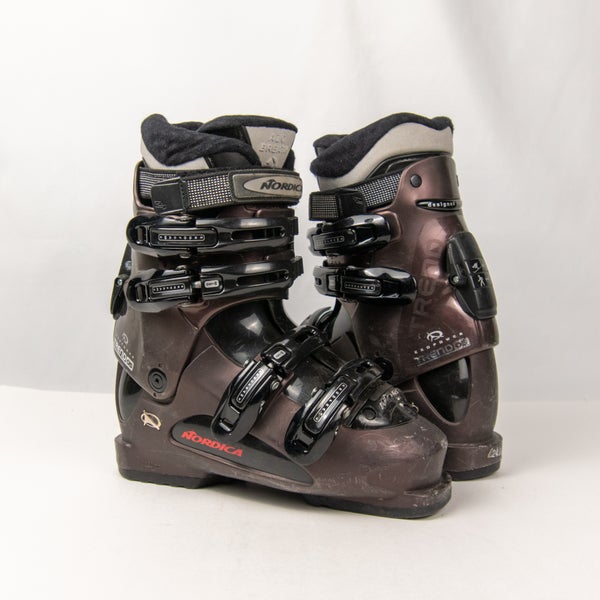 Nordica Trend 05 Unisex Mondo 24/24.5 Size 6/6.5 US Ski Boots All Mountain Soft Flex (Used)