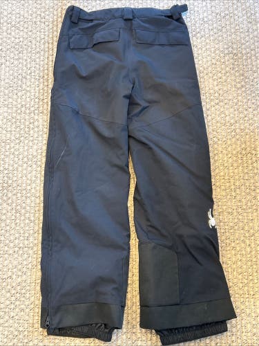 Spyder zip down ski pants size youth 14