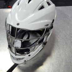 Used Cascade CS R Lacrosse Helmet White One Size 11497-S000154134